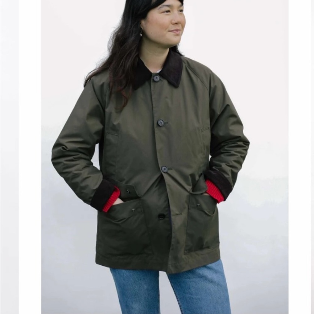Custom Made Waxed Jacket -NWOT